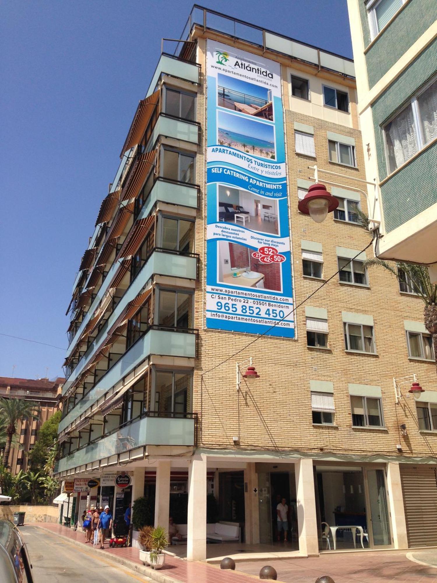 Ferienwohnung Flats Friends Atlantida Benidorm Exterior foto